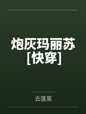 炮灰同人玛丽苏百度网盘封面