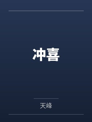 冲喜封面