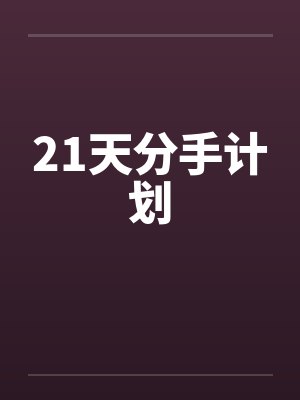 21天分手计划封面